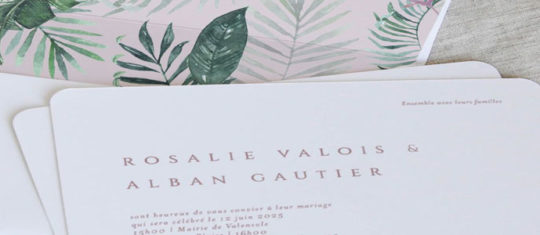 faire-part tendances et uniques